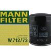 曼牌（MANNFILTER）W712/73机油滤清器