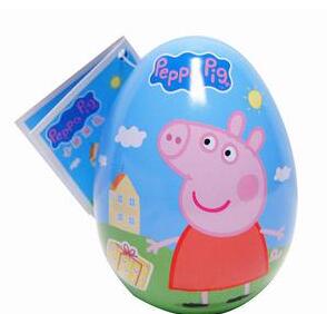 小猪佩奇佩佩猪惊奇蛋 果汁软糖 奇趣蛋玩具蛋 10g*18个
