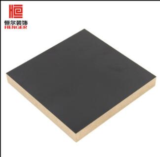 厂家定制 木质材料密度板单面单色三聚氰胺装潢密度板材批发