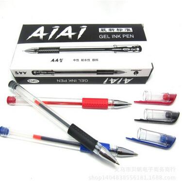 厂家低价批发标准欧标 中性笔 办公学习文具水笔 0.5mm签字笔