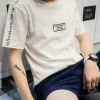 男式t恤 2017夏新款韩版潮流修身短袖男装 休闲圆领薄款衣服