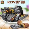 俄罗斯进口食品KDV斑马糖巧克力威化果仁杏仁夹心软糖果零食包邮