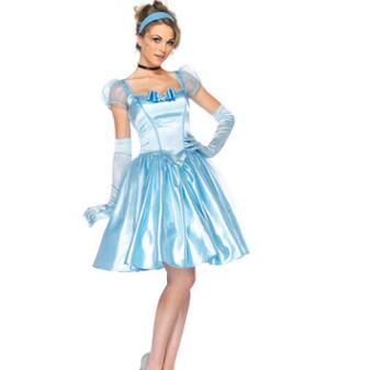 ebay速卖通爆款派对短裙 cos服 格林童话角色制服 动漫cos 服装