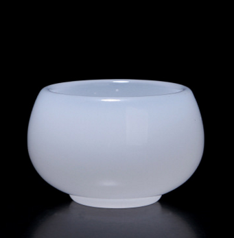 茶杯白瓷陶瓷单杯高端玉瓷养生品茗杯新品功夫茶具主人白玉小茶碗