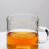 高硼硅耐热玻璃茶具带把小品杯 功夫茶具零配小玻璃茶杯功夫茶杯