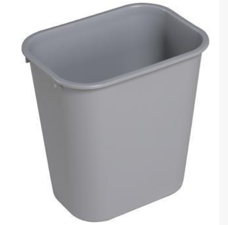 超宝牌塑料垃圾桶无盖垃圾桶厨房卧室简单大中小号环保通用垃圾桶