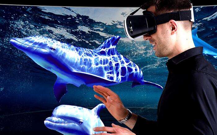 迷你vr眼镜3d虚拟现实眼镜vr box 3D数码眼镜厂家直销一件代发