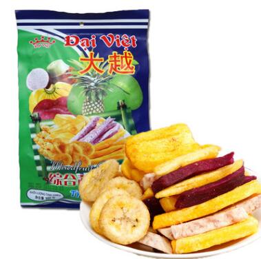 越南大越综合蔬果干250g*20袋/箱 有中文标