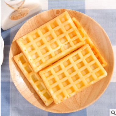 新欧乐原味华夫饼西式糕点零食早餐食品营养手工面包早餐整箱批发