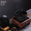 陶瓷煮茶器电陶炉套装复古干泡碗养生黑茶普洱温茶器