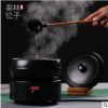 电陶炉陶瓷煮茶器套装黑茶带盖蒸茶器干泡碗养生家用分茶器温茶碗