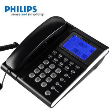 飞利浦 CORD222 电话机 办公座机 固定电话机 酒店电话机