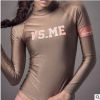 韩国VSME正品防晒水母衣长袖T恤女潜水服浮潜冲浪水上运动速干衣