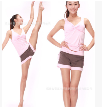 厂家销售 健身瑜伽服 定制瑜伽服套装 室内瑜伽服