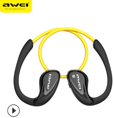 跨境专供Awei用维A880BL运动蓝牙耳机4.0头戴式耳塞跑步无线耳机