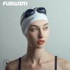 FUSWIM凫牌电镀镜泳镜男女士高清防雾大框防水游泳眼镜潜水镜装备