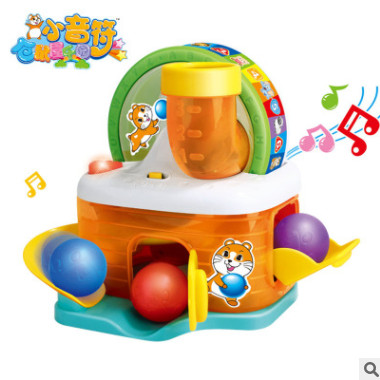 婴儿玩具 发声益智音乐 新款儿童玩具 仓鼠屋 玩球早教趣味用品