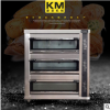 KM603S三层九盘新麦电烤炉烤箱 不锈钢面包房蛋糕店专用烘焙设备