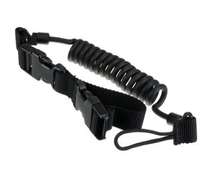 多功能战术挂绳 枪绳 安全绳防丢户外军迷弹簧耐磨弹力钥匙扣FDGS