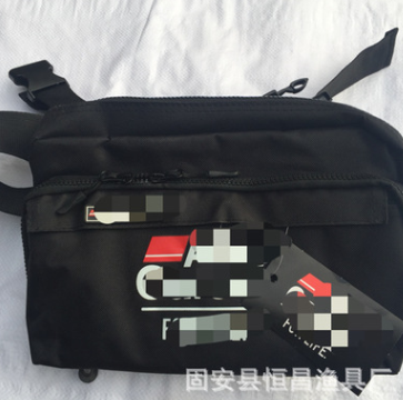 新款腰包多功能钓鱼路亚包钓鱼包男士腰包斜挎包户外包渔具批发