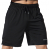 夏季男士运动短裤高弹足球跑步短裤 速干透气健身裤黑色沙滩中裤