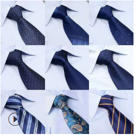2019男士提花印花领带定制logo 商务白领上班工作服配饰领带