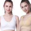 三件套sport bra网格镂空透气孔运动文胸 薄款无痕瑜伽运动背心女
