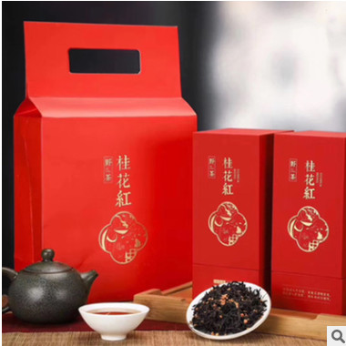 新茶野茶桂花小种 红散装实惠款 精致礼盒装丹桂野茶小种红茶批发