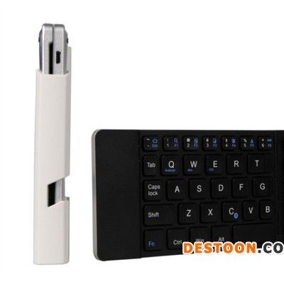 两折磁感式开关蓝牙键盘适用于安卓/苹果/Windows平板/智能手机/笔记本电脑