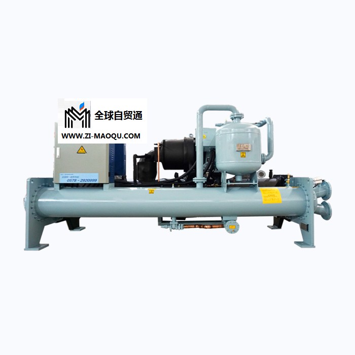 浙江青风 厂家货源   铝型材制冷设备 氧化直冷高效降膜式螺杆冷水机