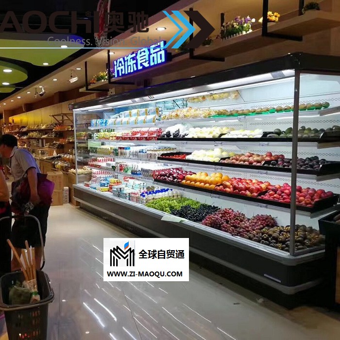 奥驰冷柜孝感市制冷设备厂 荆门超市展示冰柜 鄂州冰柜冷柜保鲜柜