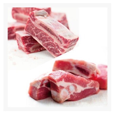 山东猪排猪肉类批发 带肉排骨新鲜 养殖场供应煲汤排骨肉 猪肋骨