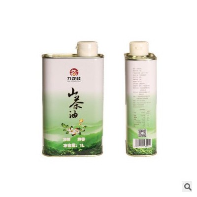 厂家供应 九龙桂山茶油 食用油1L茶油冷榨有机茶籽 油量大从优