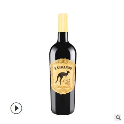 澳大利亚原瓶进口红酒14.5度姆隆袋鼠赤霞珠750ml干红葡萄酒批发