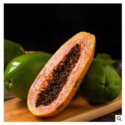 雷州冰糖红心木瓜 现摘新鲜应当季热带水果青皮大木瓜5斤8斤代发