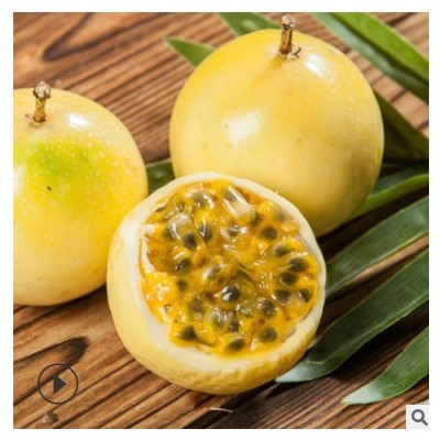 【黄金百香果】当季新鲜水果 黄色皮鸡蛋果 西番莲3斤5斤一件代发