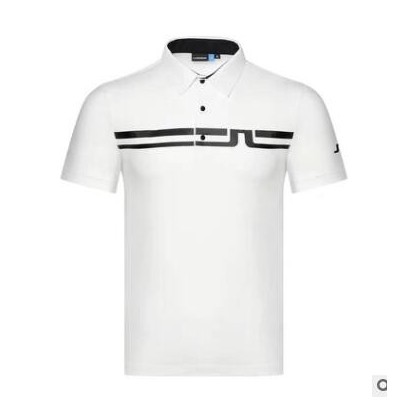 热卖夏季新款golf服装男装短袖T恤速干料球服POLO衫