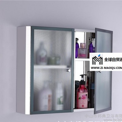 邦典卫浴 好方法不锈钢浴室镜柜 不锈钢镜柜 挂墙式 GD1205B 简约现代卫浴洁具 浴室镜