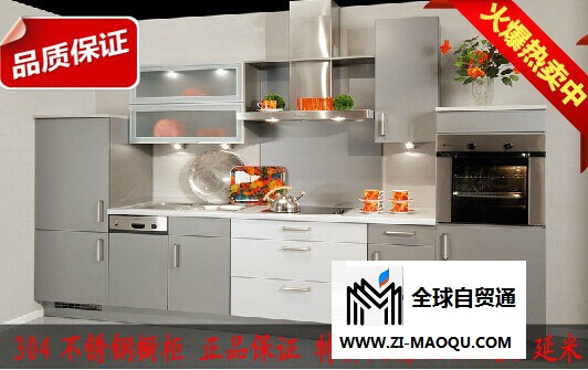 北京不锈钢整体橱柜 不锈钢橱柜定做 304不锈钢橱柜 生产**