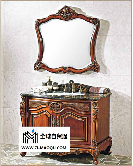 北京喜步木业实木浴室柜采用水性漆，是您健康之选！