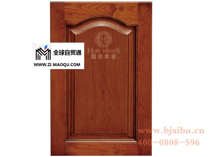德拉菲尼实木橱柜门板SM-2011  是北京喜步木业 专业定制均采用水性漆 我们是您身边的健康专家！