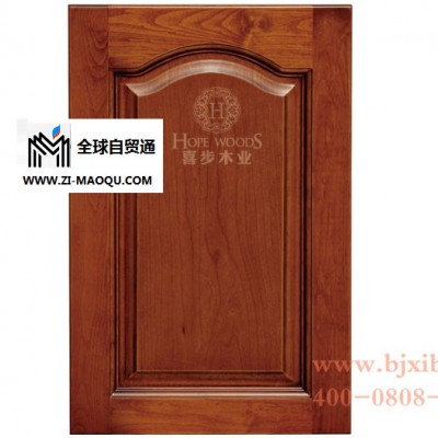 德拉菲尼实木橱柜门板SM-2011  是北京喜步木业 专业定制均采用水性漆 我们是您身边的健康专家！