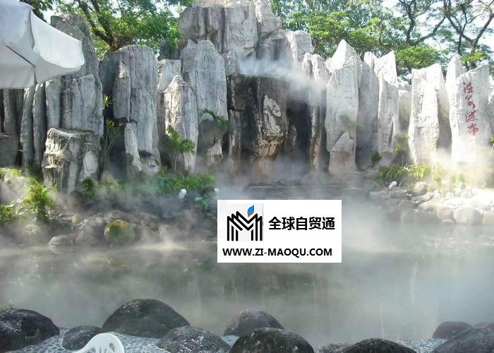 郑州人造雾设备 景区雾森系统 小区雾喷设备安装