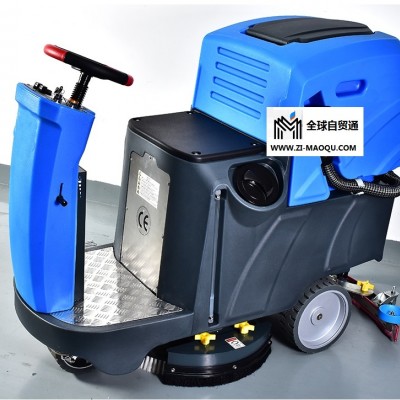 西安商场用洗地机 西安全自动洗地机价格 嘉航全自动电瓶驾驶式洗地机