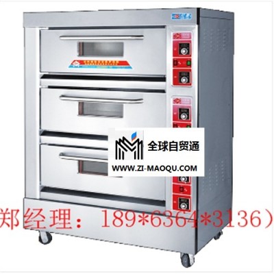 双辽红菱电烤箱 红菱XYF-3HP烤炉 三层六盘烘烤箱