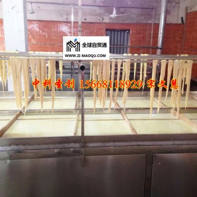 内蒙古包头自动腐竹生产线小型腐竹机设备价格全不锈钢做腐竹的机器多少钱