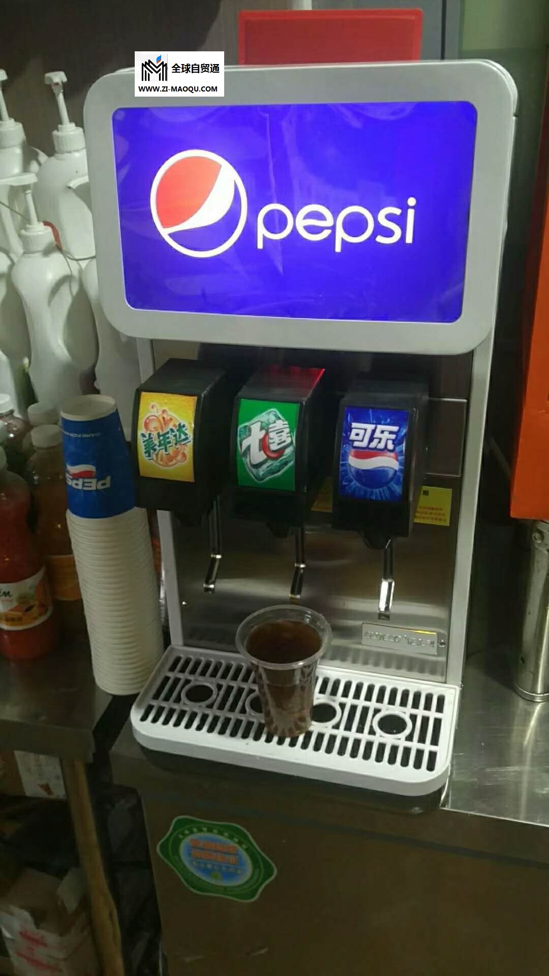 西餐饮料设备可乐机可乐糖浆碳酸饮料机