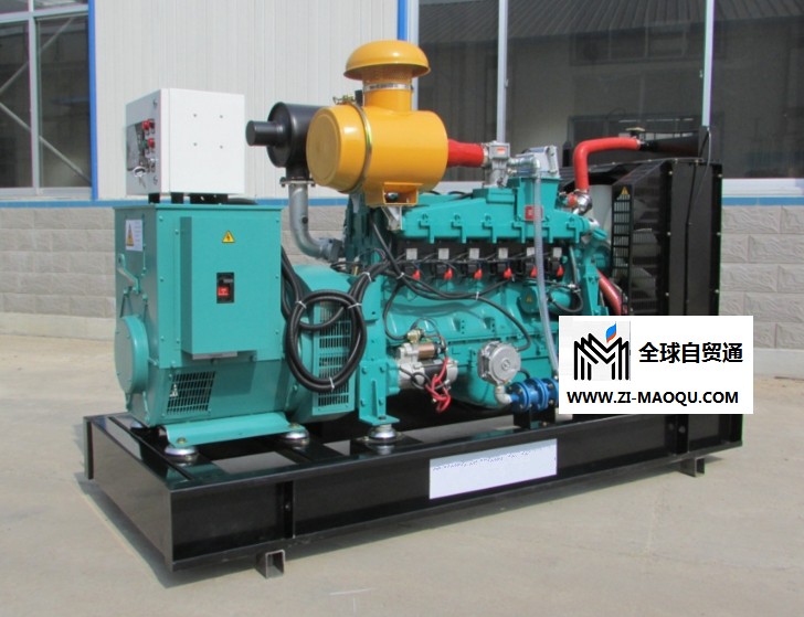 潍柴150kw沼气发电机组 潍柴WP10D200E300NG沼气发电机 可配置CHP余热回收