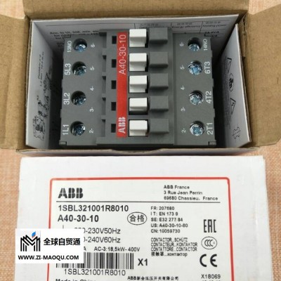 ABB 交直流，AF400-30-11*48-130V AC/DC 接触器