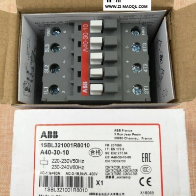 ABB 交直流，AF75-30-11*100-250V AC/DC 现货